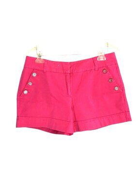 7TH AVENUE- WOMENS PINK POCKETS SHORTS SIZE 10